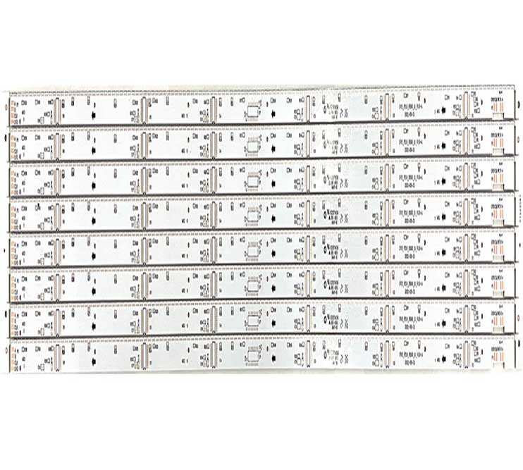 Transparent screen: four layer OSP board